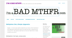 Desktop Screenshot of imabadmthfr.com